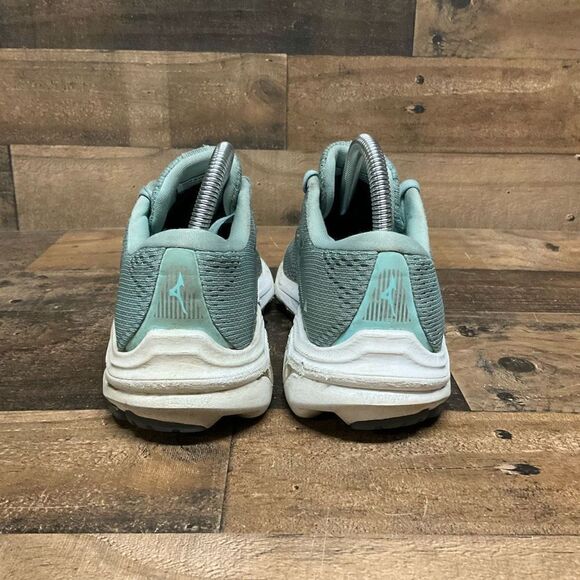 Mizuno Women’s Size 7.5 Wave Inspire 17 Waveknit Running Shoe Dusty Turquoise - Picture 5 of 9